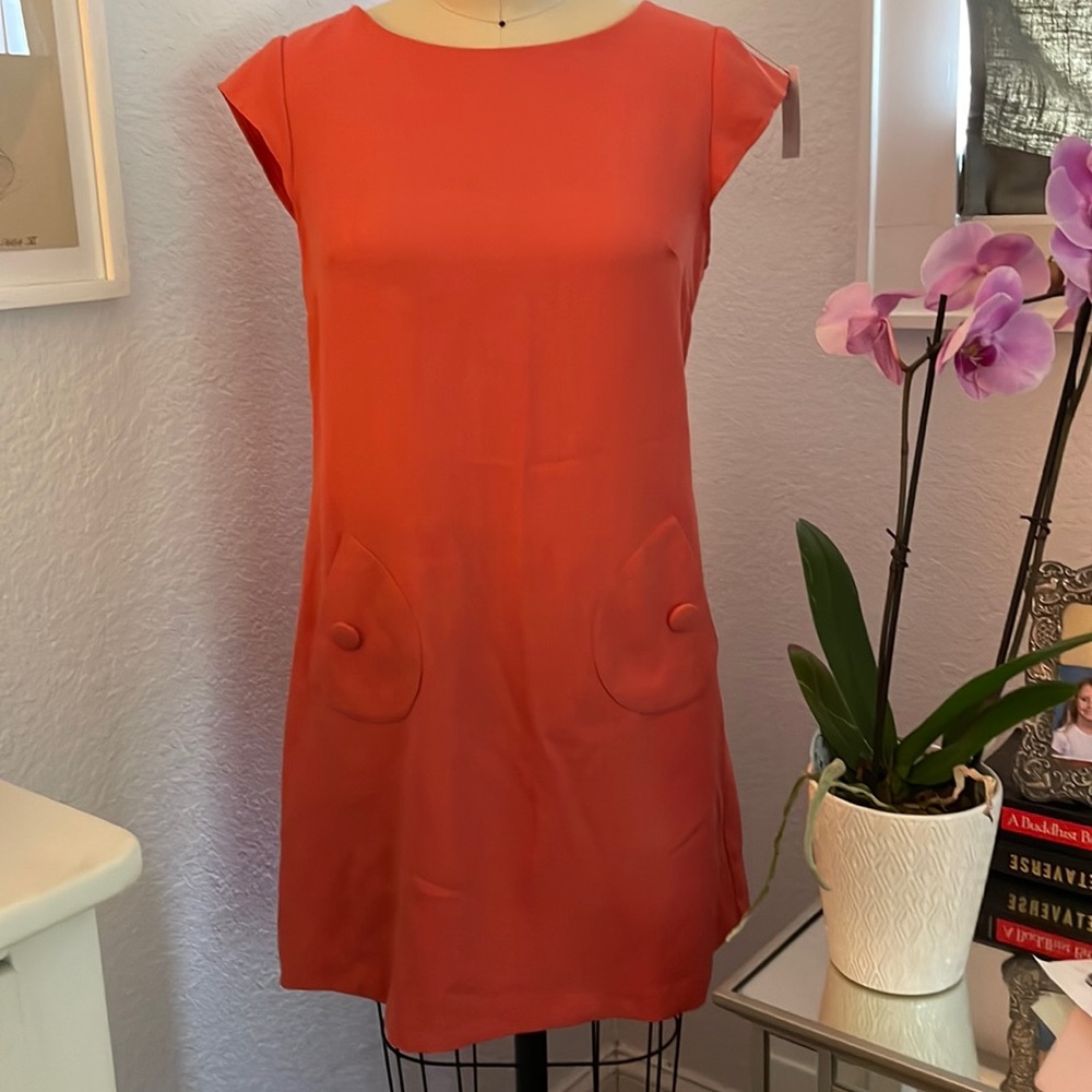 Karins Steven Vintage Salmon Dress - Picture 2 of 6